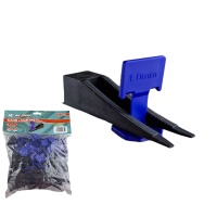 СВП клин+зажим 1 мм, 50 шт, "MAXIMUM" 18709