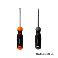 Отвертка комбинированная PH2/SL6x100 мм, «Maximum» (2360)